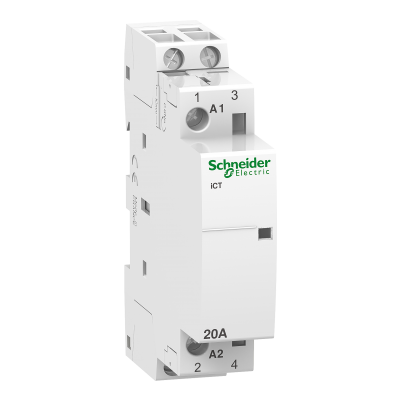 Stycznik modułowy Acti9 iCT50-20-20-230 20A 2Z 50Hz 230/240 V AC A9C22722 SCHNEIDER (A9C22722)