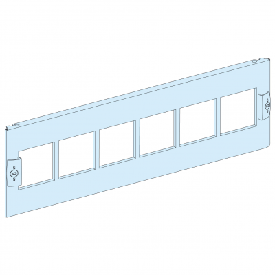 Rozdzielnice PrismaSet płyta czołowa z otworem do liczników 72x72mm LVS03910 SCHNEIDER (LVS03910)