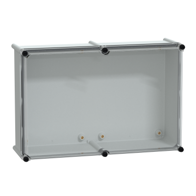 Thalassa Puszka poliestrowa PLS pokrywa transparentna poliwęglanowa IP65 360x540x180 mm NSYPLS3654G SCHNEIDER (NSYPLS3654G)