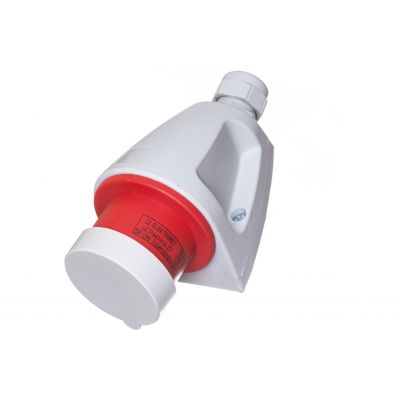Wtyczka 16A 4P 400V IP44 WSM stała MINI 922061 ELEKTROMET (922061)