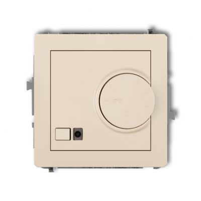 KARLIK DECO Elektroniczny regulator temperatury z czujnikiem powietrznym beżowy 1DRT-2 (1DRT-2)