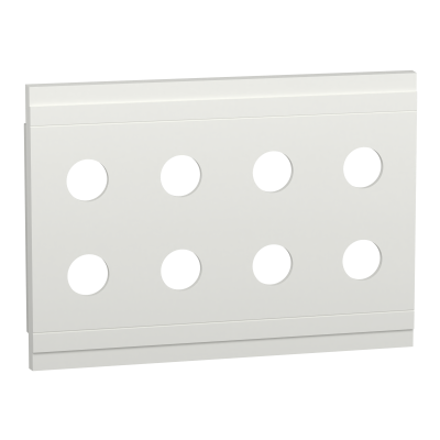 Rozdzielnice PrismaSet płyta montażowa 8 otworów 22mm LVS08862 SCHNEIDER (LVS08862)
