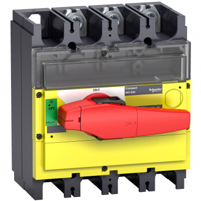 Compact INS INV rozłącznik INV400 czerwono-żółty 400A 3P 31190 SCHNEIDER (31190)