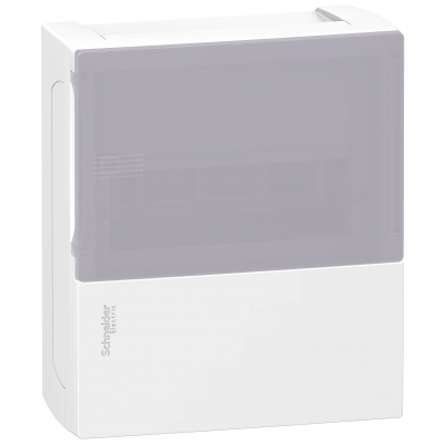 mini Pragma Rozdzielnica natynkowa 1x8 IP40 MIP-1-8-NT-G drzwi szare MIP12108T SCHNEIDER (MIP12108T)