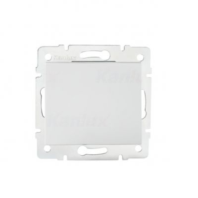 LOGI Łącznik schodowy śrubowy 10AX 250V biały 021050102 25072 KANLUX (25072)