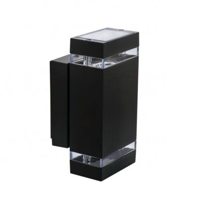 Oprawa ścienna ZEW EL-235J-B GU10 IP44 Czarny 22440 KANLUX (22440)