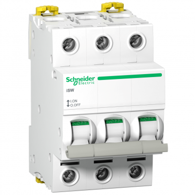 Rozłącznik izolacyjny modułowy Acti9 iSW 3P 125A A9S65392 SCHNEIDER (A9S65392)