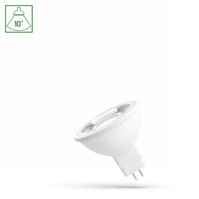 Żarówka LED MR16 5W 10st WW biała ciepła z soczewką Spectrum Led (WOJ+14712)