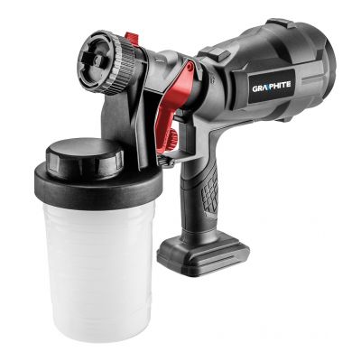 Pistolet natryskowy HVLP Energy+ 18V Li-Ion bez akumulatora GRAPHITE 58GE103 GTX (58GE103)