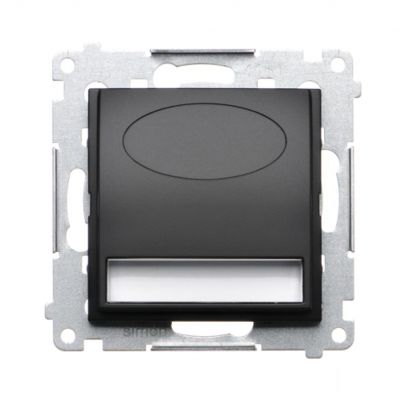 Simon 54 Oprawa oświetleniowa LED 230 V AC 1.1 W białe neutralne 4000 K czarny DOSB.01/49 KONTAKT (DOSB.01/49)