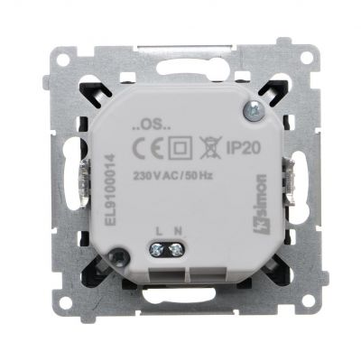 Simon 54 Oprawa oświetleniowa LED 230 V AC 1.1 W białe neutralne 4000 K czarny DOSB.01/49 KONTAKT (DOSB.01/49)