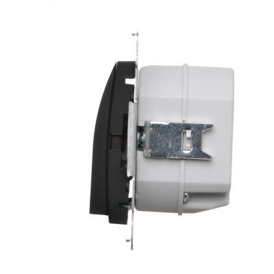 Simon 54 Oprawa oświetleniowa LED 230 V AC 1.1 W białe neutralne 4000 K czarny DOSB.01/49 KONTAKT (DOSB.01/49)