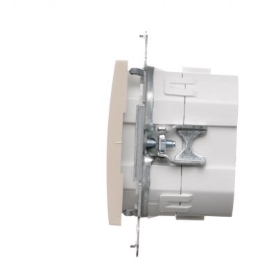 Simon 54 Elektroniczny łącznik/przycisk 4-krotny do sterowania 4 obwodami kremowy DEW4.01/41 KONTAKT (DEW4.01/41)