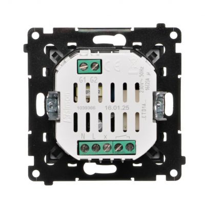 Simon 54 Termostat programowalny z wyświetlaczem z wew/zewn czujnikiem temperatury, DETD1A.01/49 KONTAKT (DETD1A.01/49)