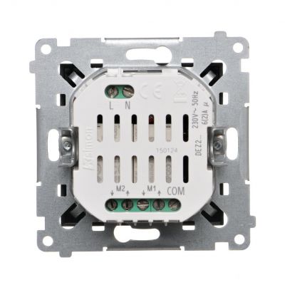 Simon 54 Łącznik/Przycisk roletowy podwójny elektroniczny 230 V czarny DEZ2.01/49 KONTAKT (DEZ2.01/49)