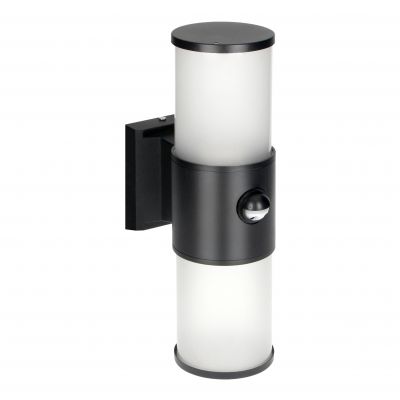 DALIA oprawa ogrodowa z czujnikiem PIR, 2xE27, max. 2x15W, IP54, czarna (AD-OP-6567BE27SMR)