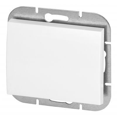 Przycisk dzwonek podtynkowy Onyx, 10A, 250V, WP-6/7O, biały (OR-OE-7504/W)