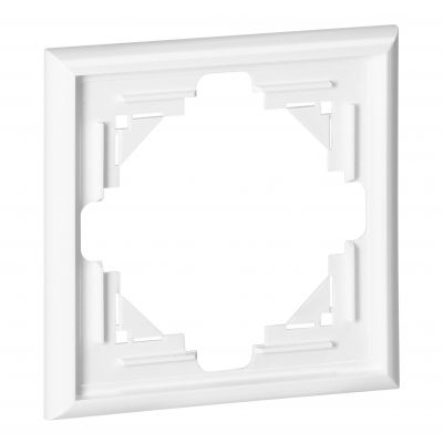 Ramka pojedyncza Luna, Ra-1L, biały (OR-OE-7620/W)