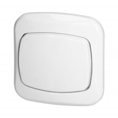 Łącznik podtynkowy 10A, 250V, schodowy, ATUT, biały (WP-5A BIAŁY)