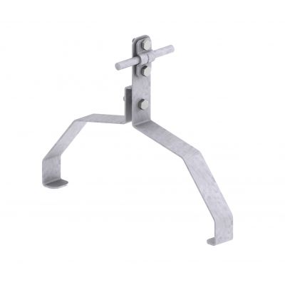 Uchwyt gąsiorowy "WZÓR 18" Z-śruba H=10 cm /OG/ (D193160)