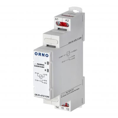 Przekaźnik instalacyjny Economic, 1P, 16A, 12-230 VUC (OR-PI-475/1/UNI)
