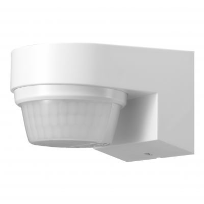 Czujnik ruchu PIR hermetyczny czujka ścienna LED 2000W 240st. IP65 biały (OR-CR-289/W)