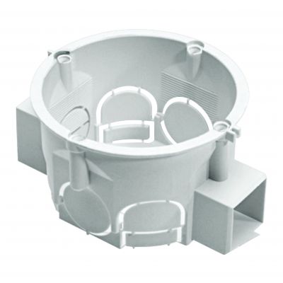 Puszka podtynkowa 60 mm płytka szeregowa, biała (OR-JB-13817)