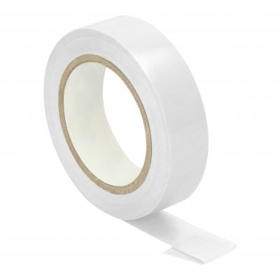 Zestaw 10 taśm izolacyjnych 15mm, biała, uniepalniona, grubość 0,13mm, długość 10m (OR-AE-13214/W/10M/S)
