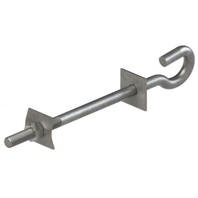 Śruba hakowa M16-250  ocynk ogniowy SH16L250 ALPAR (SH16L250)