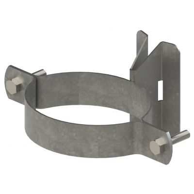 Uchwyt na rurę Fi 160 słup wirowy (metalowy) UM160W ALPAR (UM160W)