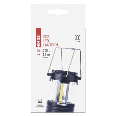 Lampa kempingowa LED COB 200lm 3xAA P4006 EMOS (P4006)