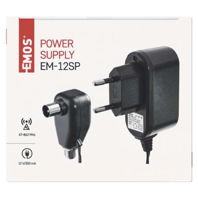 Zasilacz antenowy impulsowy 300 mA J5810 EMOS (J5810)