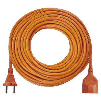Przedłużacz 1 gniazdo 30m bez uziemienia PVC 230V pomarańczowy EMOS (P01330)