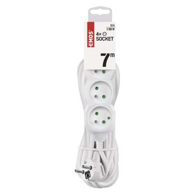 Przedłużacz 4 gniazda 7m P0417 EMOS (P0417)