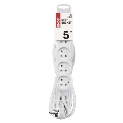 Przedłużacz 5 gniazd 5m P0515 EMOS (P0515)