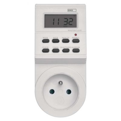 Cyfrowy programator czasowy tygodniowy do gniazdka TS-EF1 (P5501)