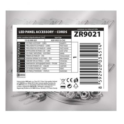 Linki do LED PANEL 120x30 ZR9021 EMOS (ZR9021)