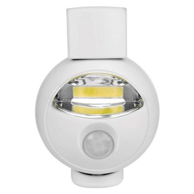 Lampka nocna 3W COB LED 3× AA, 90lm, czujnik PIR, biała P3311 EMOS (P3311)