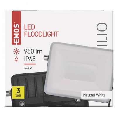 Naświetlacz LED ILIO 10,5W ZS2510 EMOS (ZS2510)