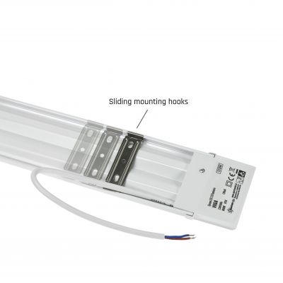 VIGA LINIOWA  900mm 20W NW 230V 120st IP20 76x900x26mm BIAŁY (SLI045007NW_PW)