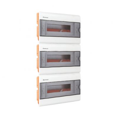 Rozdzielnica podtynkowa SRp-3x12 (N+PE) 2.7 OPATÓWEK (2.7)
