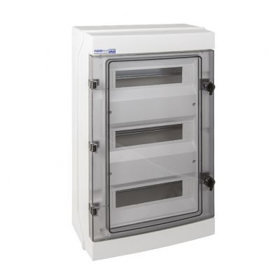 Rozdzielnica hermetyczna natynkowa 3x12 IP65 500VAC/1000VDC RH-36/3 36.143 OPATÓWEK (36.143)