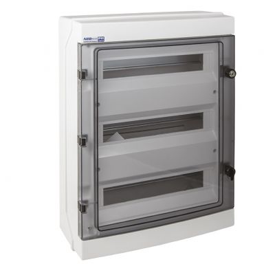 Rozdzielnica hermetyczna natynkowa 3x18 IP65 500VAC/1000VDC RH-54/3 36.154 OPATÓWEK (36.154)