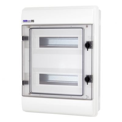 Rozdzielnica hermetyczna natynkowa 2x12 podtynkowa IP65 RHp-24 36.240 OPATÓWEK (36.240)