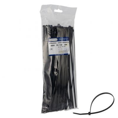 Opaska czarna OZC 35-140 UV (100szt) 25.115 OPATÓWEK (25.115)