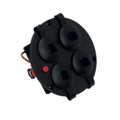 GDPKS-Gniazdo przedłużacza SCHUCO 4x220V+ Termik+zatyczka gn. 32.522 OPATÓWEK (32.522)