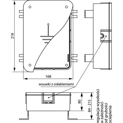 Puszka do złącza odgromowego-PZO INOX 35.02 OPATÓWEK (35.02)