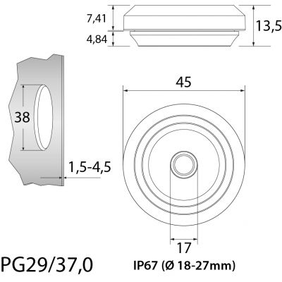 TSS PG29 CZ Przepust dławiący 34.957 OPATÓWEK (34.957)