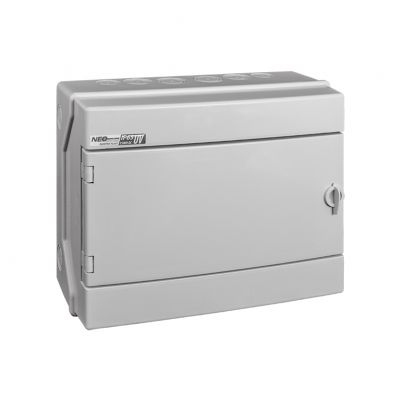 Rozdzielnica hermetyczna natynkowa 1x12 IP65 500VAC/1000VDC RH-12/UV AC/DC 36.912 OPATÓWEK (36.912)