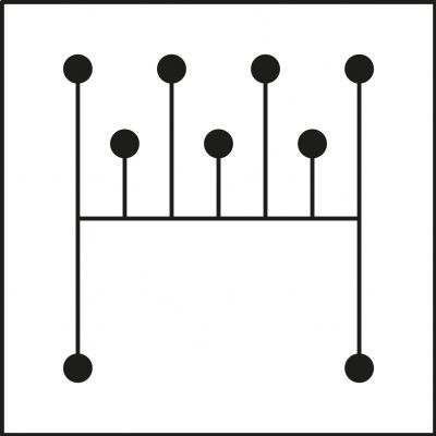 Blok rozdzielczy 2x4-50mm2 + 3x2,5-25mm2 + 4x2,5-16mm2 żółto-zielony DB1-Z 48.17 OPATÓWEK (48.17)